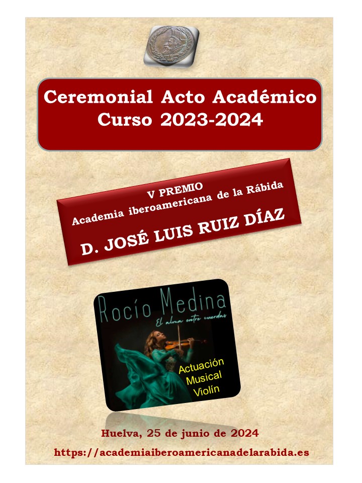 V EDICIÓN-2024 Premio Academia Iberoamericana De La Rábida
